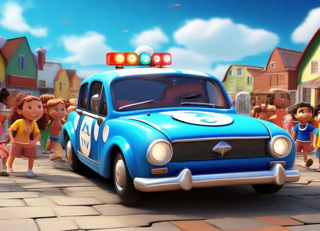 儿童警车故事短视频（警车幼儿故事大全集）