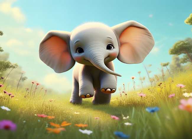 儿童故事0至3岁大象的故事（大象的故事幼儿）