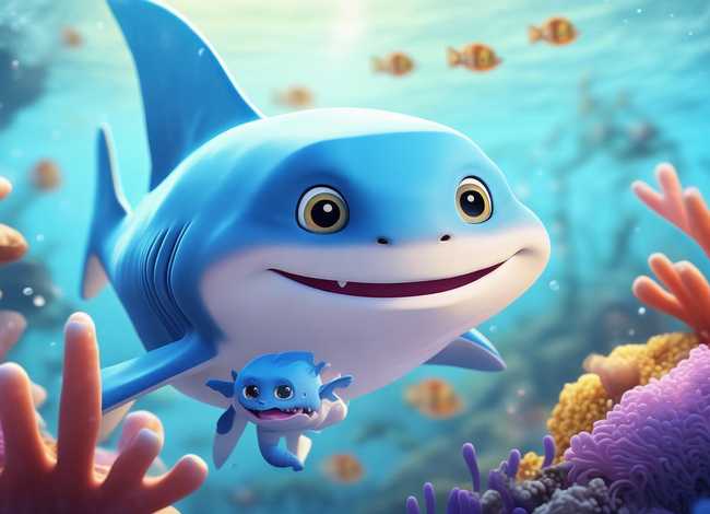 儿童故事大鲨鱼；大鲨鱼的幼儿故事