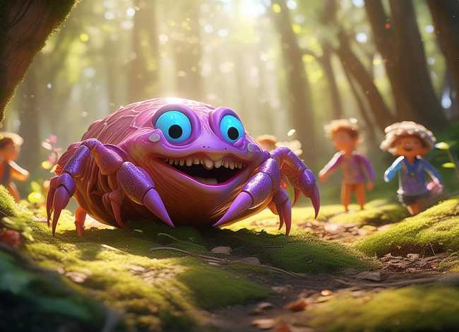 巨型螃蟹的儿童故事 螃蟹的幼儿故事