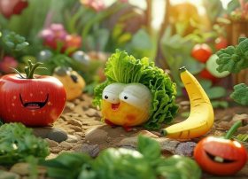 水果蔬菜的故事绘本；水果蔬菜的故事绘本怎么画