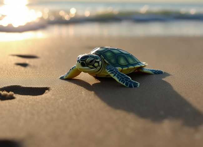 小海龟的故事简短、小海龟的故事简短一点