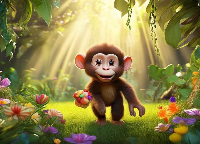 猴子幼儿故事、猴子的幼儿故事