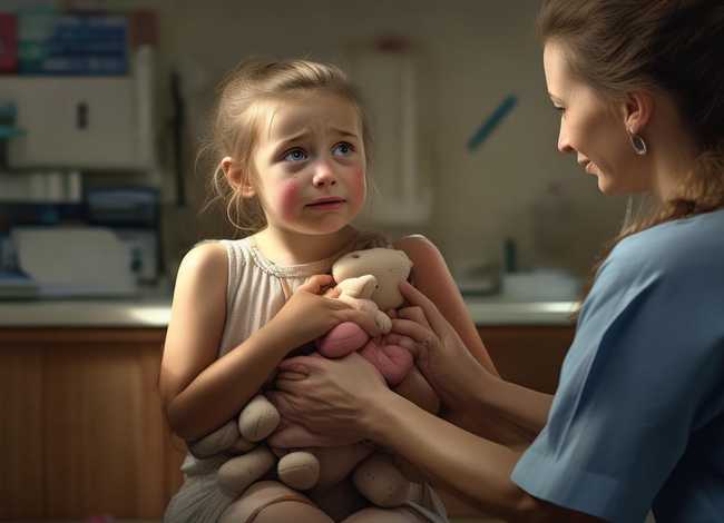 小女孩打针的故事、小女孩打针的故事视频