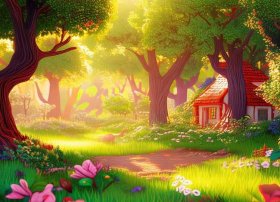 绘本故事背景图，绘本故事的背景图