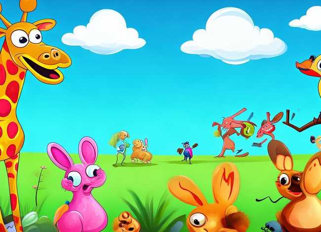 关于动物的画儿童画；关于动物的画 儿童 画