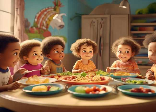 儿童故事吃饭好习惯，吃饭的幼儿故事