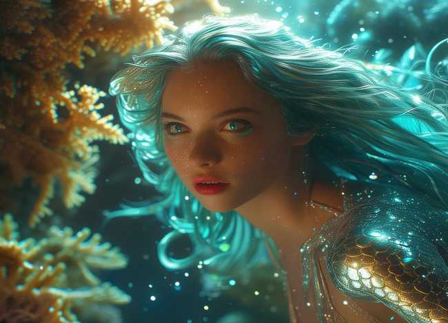 海底美人鱼的童话故事电影，海底的美人鱼的电影