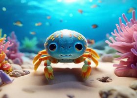 螃蟹的故事儿童版；螃蟹的幼儿故事