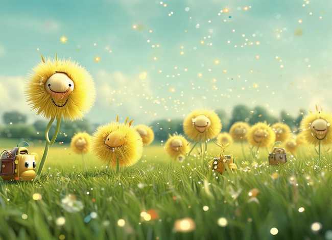 儿童故事远行的蒲公英；幼儿故事教案蒲公英的远行