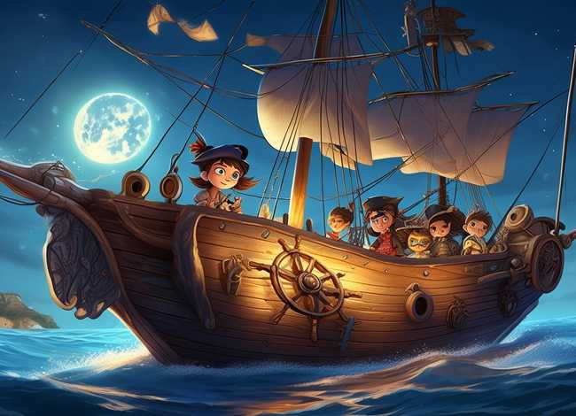 儿童海盗船长的故事完整版，睡前故事海盗船长的故事
