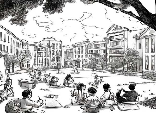 如何绘画校园故事、如何绘画校园故事简笔画