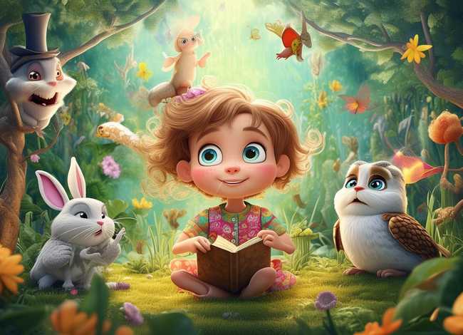 儿童编小故事带图（幼儿编故事）