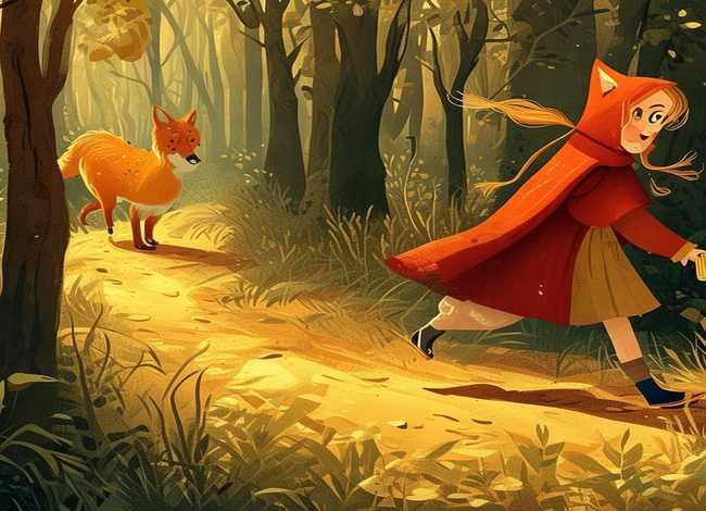 小红帽绘本故事连环画 - 小红帽绘本故事连环画怎么画