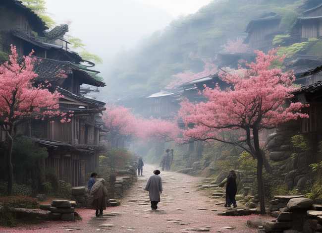 桃花源小故事，桃花源故事作文