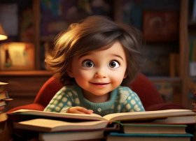 爱听故事的小朋友图片，爱听故事的小朋友图片大全