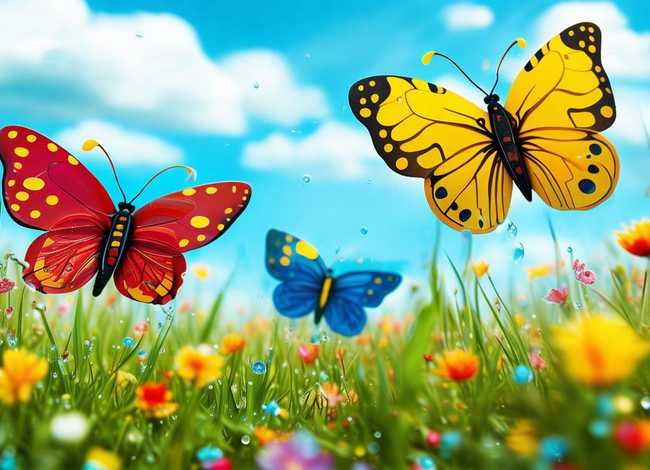 三只蝴蝶故事视频怎样讲给小朋友更生，三只蝴蝶故事视频怎样讲给小朋友更生动