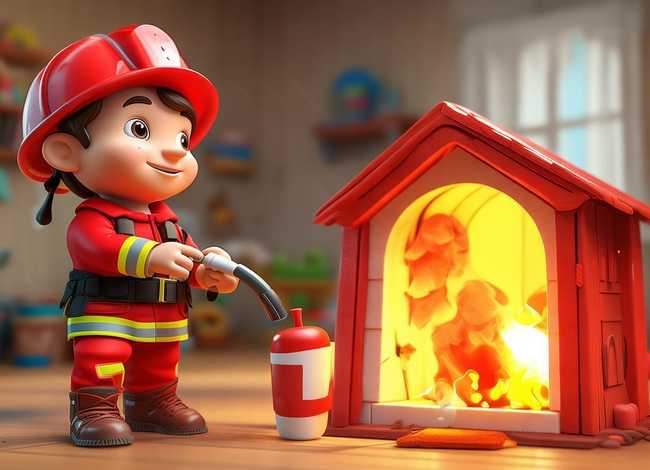 儿童故事消防员灭火 - 消防员灭火的故事