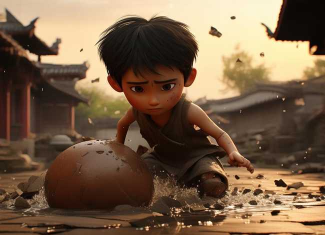 小故事司马光砸缸；睡前小故事司马光砸缸