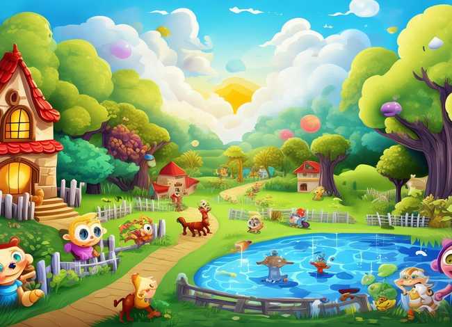 童话故事儿童画图片、童话故事儿童画图片大全