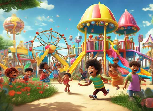 关于游乐场的儿童故事；关于游乐场的故事绘本