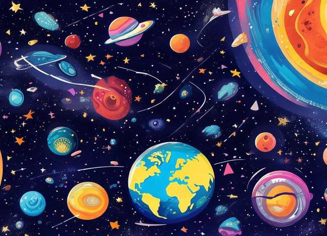 宇宙的绘本故事；超级简单的宇宙史绘本故事