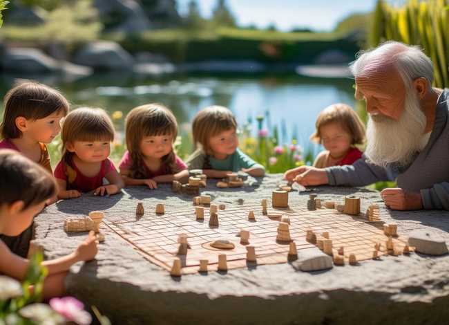 围棋的起源小故事幼儿，围棋的起源小故事幼儿教案