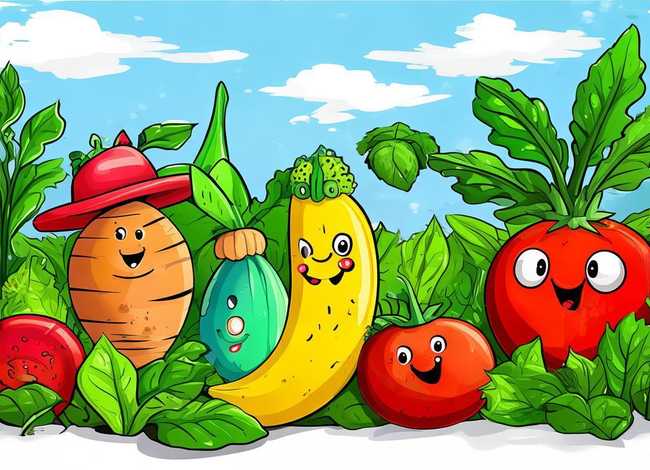 关于蔬菜和水果的儿童故事、关于蔬菜水果的幼儿故事
