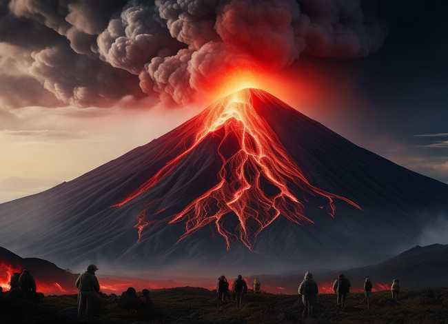 火山爆发的故事，火山爆发的故事作文