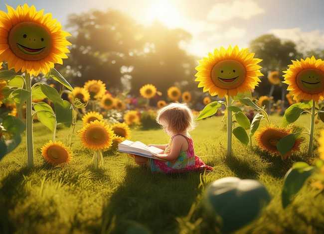 儿童催眠向日葵故事、向日葵幼儿故事