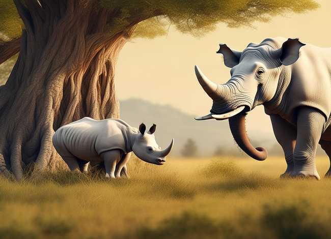 白犀儿童故事、白矖故事