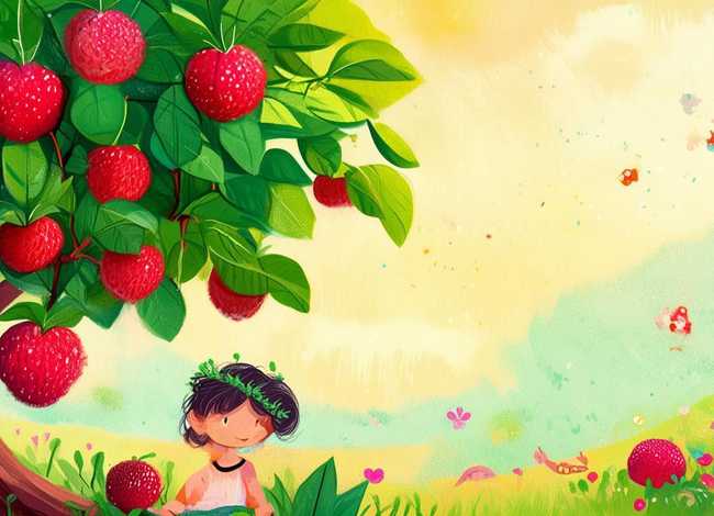 关于荔枝的儿童故事；关于荔枝的儿童绘本
