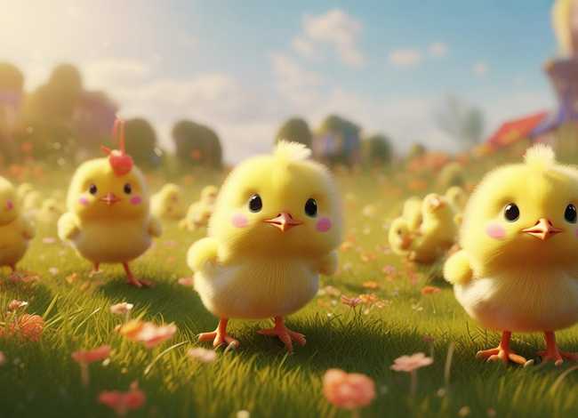 小鸡儿童故事，小鸡幼儿故事