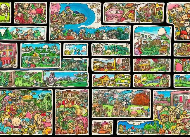 幼儿故事手绘连环画 - 幼儿故事手绘连环画怎么画