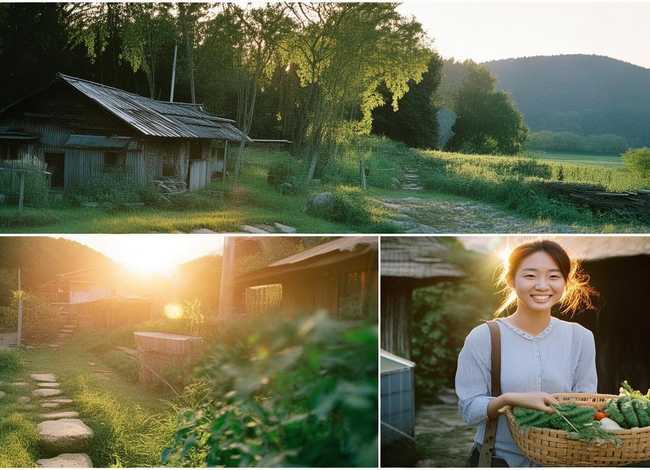 小飞的农村故事丹丹回娘家 - 小飞的农村生活