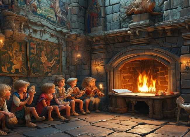 城堡的儿童故事（有关城堡的幼儿故事）