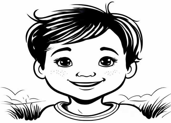 儿童黑白画简单又好看 - 儿童黑白画简单又好看又漂亮