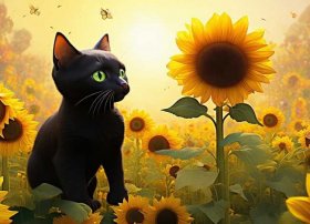 儿童故事太阳花的故事；猫小帅太阳花的故事