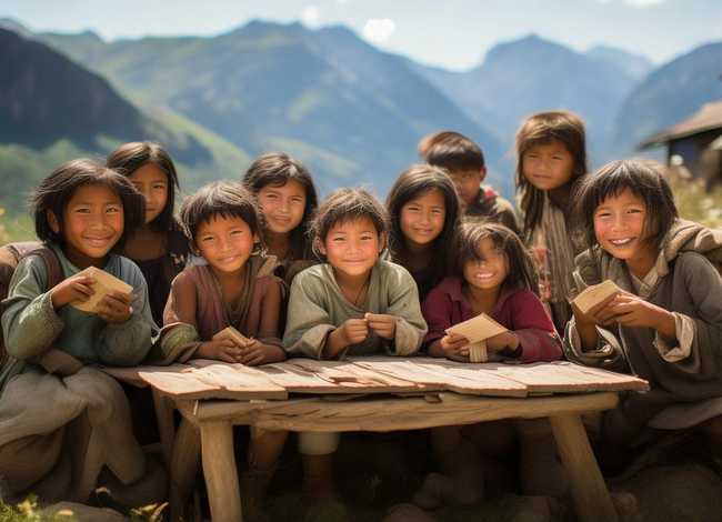 山区贫困儿童的作文（山区贫困儿童的作文题目）