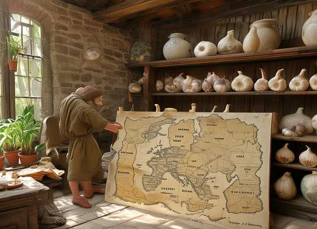 蒜头的历史，蒜的历史来源