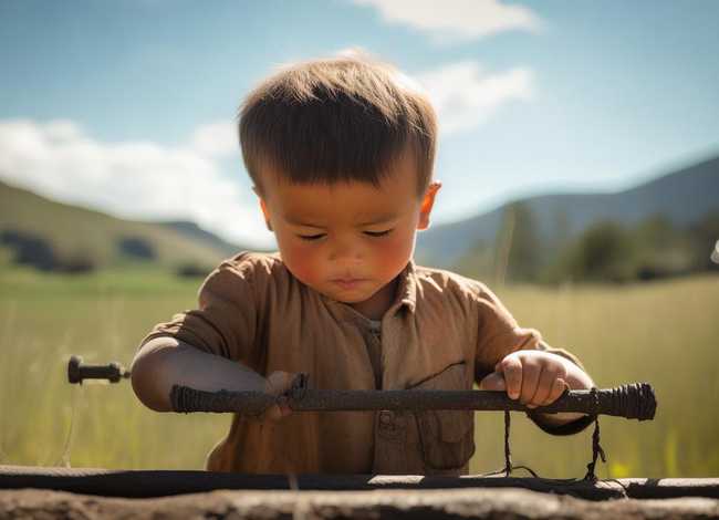 铁杵磨针儿童故事视频；铁杵磨成针的故事表演视频