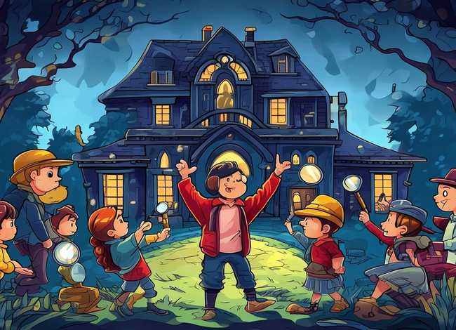 儿童侦探推理故事；儿童侦探推理动画