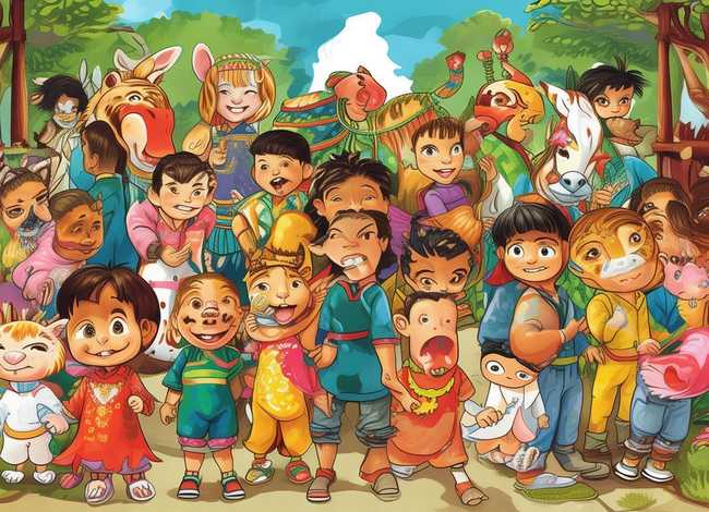 十二生肖儿童故事大全6-12岁 少儿故事十二生肖