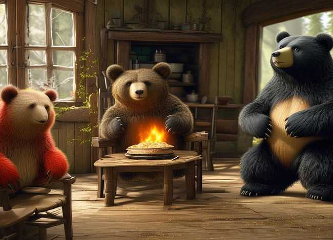 《三只熊》的故事 《三只熊》的故事内容