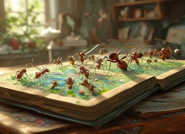 蚂蚁的故事书，蚂蚁的故事书籍