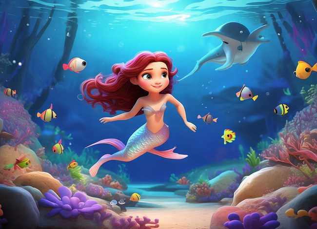 美人鱼的视频儿童故事 - 美人鱼故事视频小朋友能看的