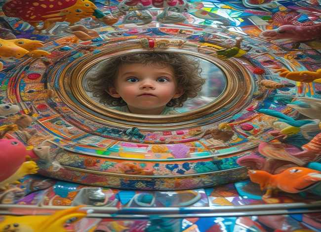 儿童故事镜子里的世界，镜子里的世界儿歌