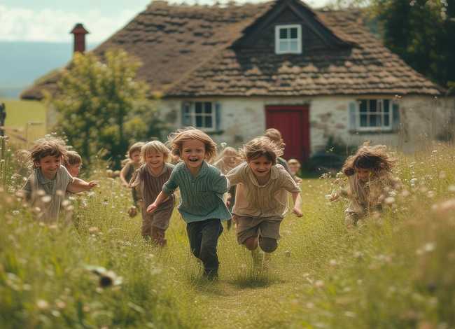 乡村儿童图片 乡村儿童图片素材