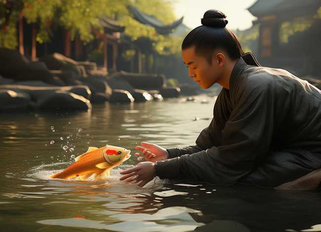 西游记通天河收金鱼精儿童故事、西游记通天河收金鱼精读后感