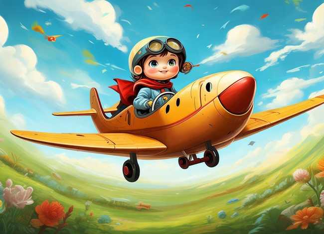 关于飞机的儿童故事童话故事，关于飞机的小故事幼儿园中班